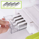 Fatiador Ralador Espiral para Legumes Frutas 5 Lâminas Aço Inox