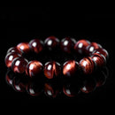 Pulseira da Paixão - Olhos de Tigre Vermelho